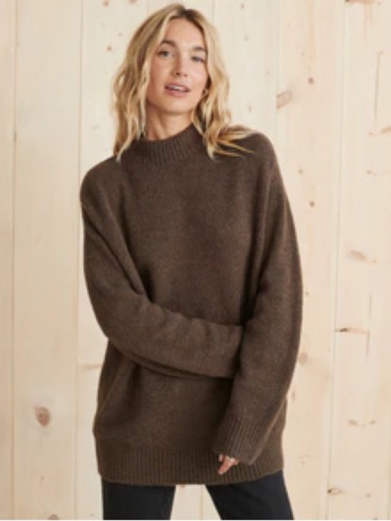 Jenni Kayne Sweaters - Jenni Kayne Oversized Cotton Pullover